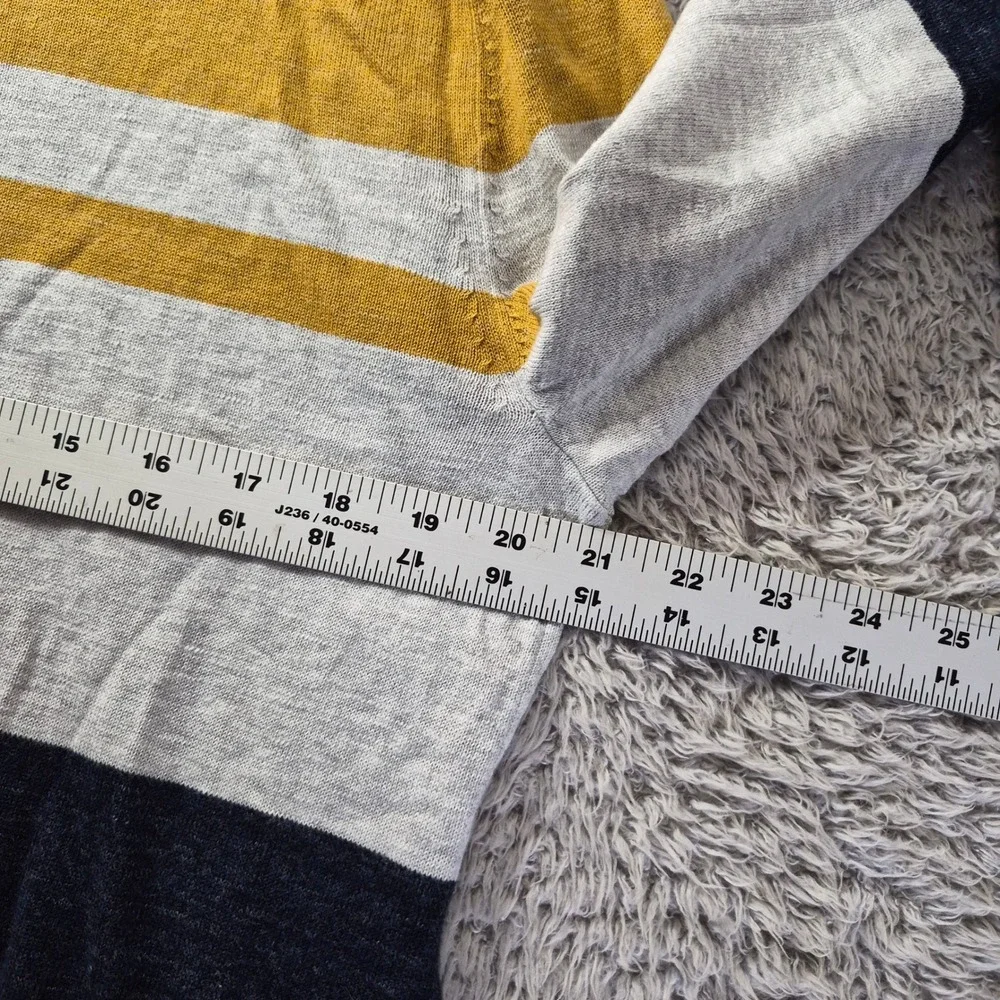 Banana Republic Sweater 653677-00-1 Mens Medium Organic Cotton Colorblock Preppy